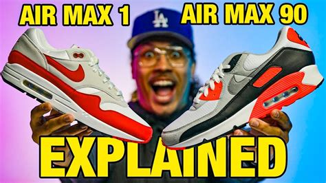 nike air max 90 unterschied|Nike Air Max 1 vs. Air Max 90: Which shoe model.